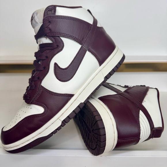 Nike Dunk High Burgundy Crush DD1869-601 Women 7.5 Catalina Wine Mixer Vibes 🍷🚢🪏 - Picture 15 of 15